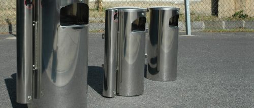 Roska-astioiden kiinnikkeiden mitat