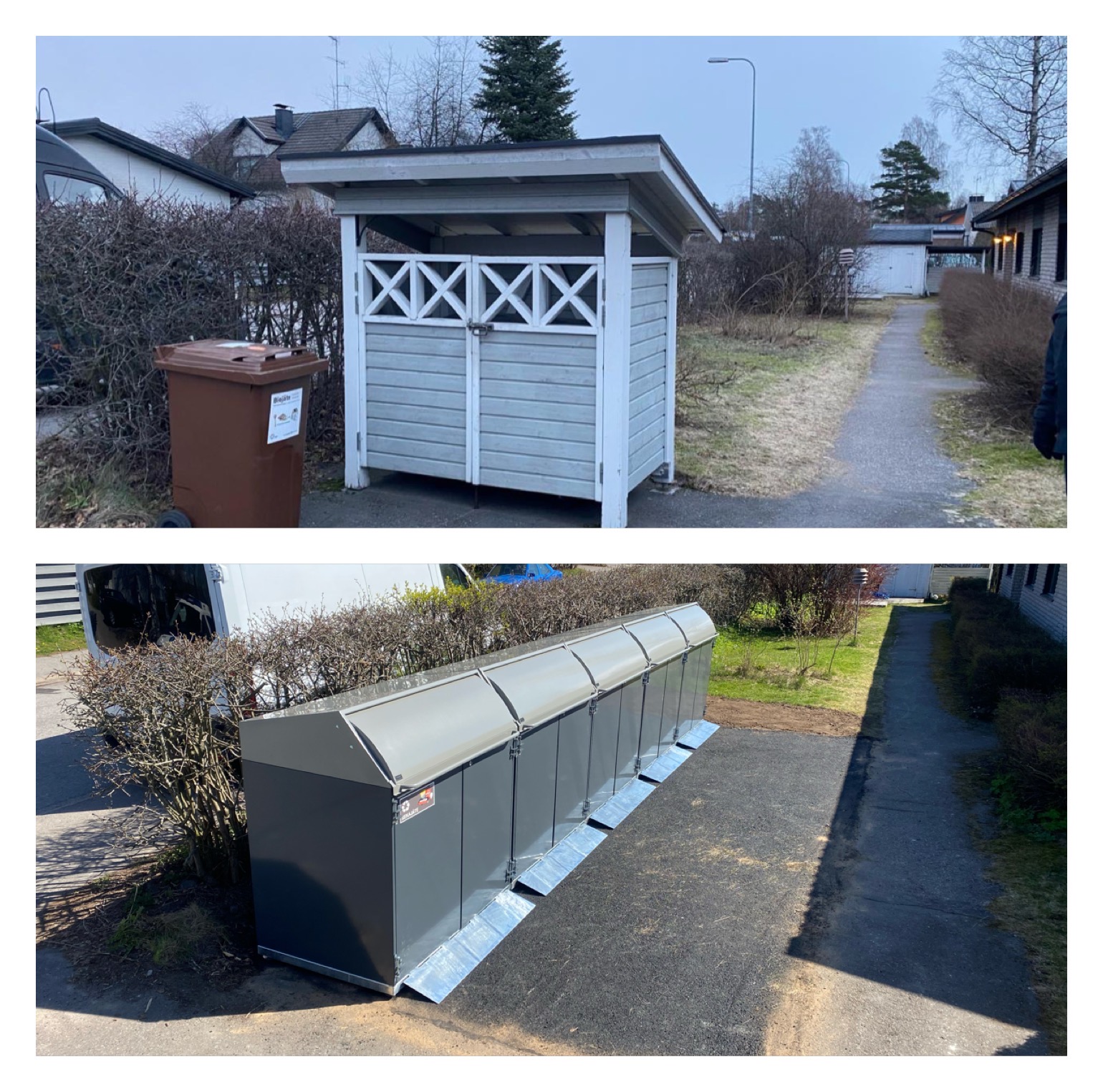 Fireproof shelters for garbage containers - Image 2