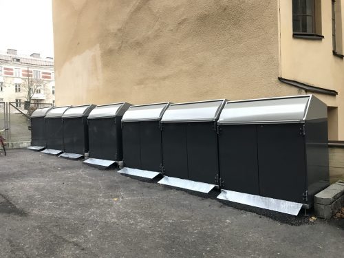 Tokset FIRESAFE Jäteastiasuojat